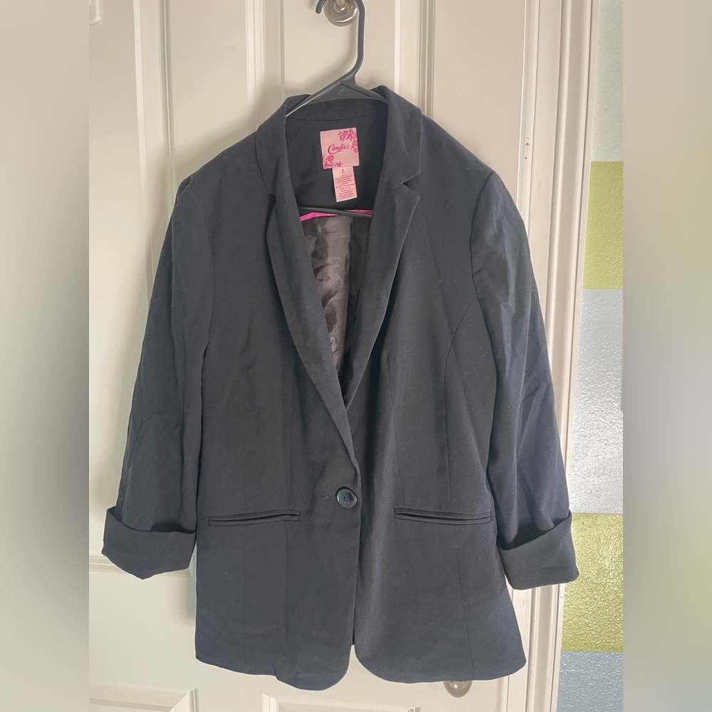 Candie’s 3/4 Sleeve Blazer